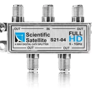 Spliter De 4+1 Para Tv