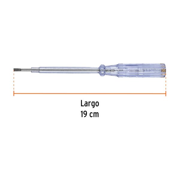 Probador de circuitos de corriente alterna 19 cm, TRUPER - Image 3