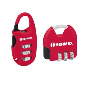 Candados maleteros de combinación HERMEX