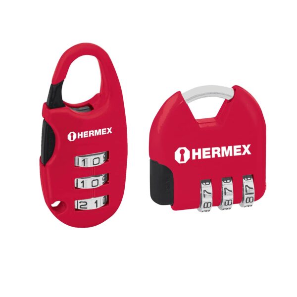 Candados maleteros de combinación HERMEX