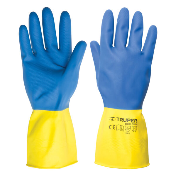 Guantes de látex reforzados para limpieza TRUPER