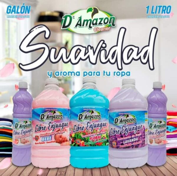 Libre enjuague - Suavizante de ropa D¨AMAZON